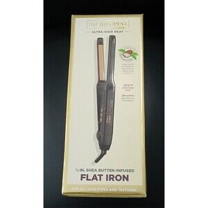 Conair Infiniti Pro Ultra-High Heat Shea Butter-Infused 1/2" Inch Flat Iron